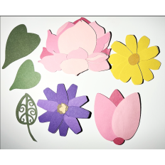 Layered Flower Collection