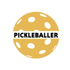 Pickleballer Layered SVG