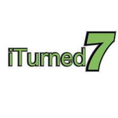 iTurned 7, Two Layer Birthday SVG