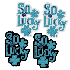 So Lucky - Teal