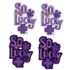 So Lucky - Purple