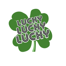 Lucky Cake Topper SVG