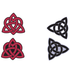 Layered Celtic Ornament SVG cut Files