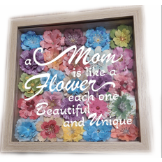 Saying "Moms are like Flowers" cut file