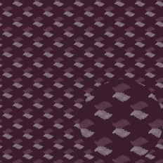 BURGUNDY SCRIBBLED FISH-LIKE FOULARD PATTERN