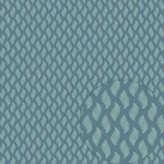TEAL GREEN SCRIBBLED FLAMES VERTICAL PATTERN