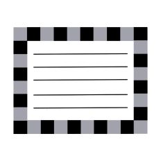 Black and Gray Lined Journal Card SVG Print and Cut