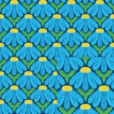 Watercolor Blue Flowers-Printable Pattern