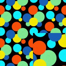 Bright Dots on Black