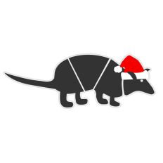 Christmas Armadillo