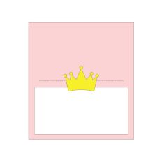 Layered Crown Tent Card