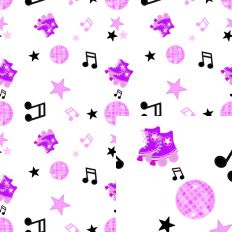 Skate Night Pattern