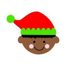 Curly Haired Boy Elf-Layered