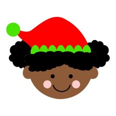 Curly Haired Girl Elf-Layered