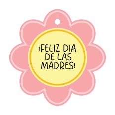 Feliz Dia De Las Madres Mexican Mother's Day Tag Cut File