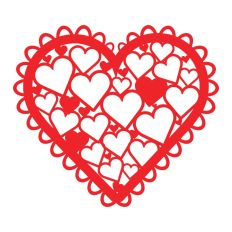 Frilly Intricate Heart