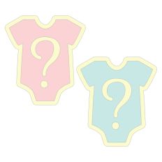 Gender Reveal Question Mark-Layered