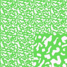 Green Composition Book Pattern