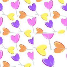 Heart Lollipops