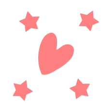 Hearts Star Cluster Design 