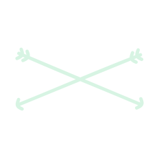 Crossed Over Arrows