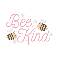 Bee Kind Buzzy Bumble Insect Quote