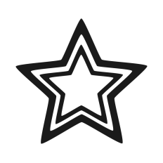 Outlined Star