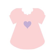 Baby Shirt 2 Layer Cut File SVG Newborn Clothing