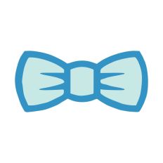 Bow Tie 2 Layered Cut File