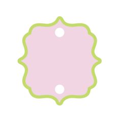 Frilly Layered Cake Pop Tag Cut File