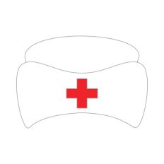 Nurse's Hat-Layered