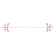 Hand Drawn Leaf Straight Divider Border Print and Cut