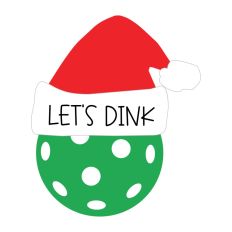Let's Dink Christmas Pickleball