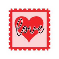 Layered Love Stamp