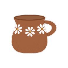 Mexican Clay Mug