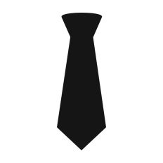 Necktie Silhouette Father's Day Cut File 