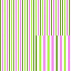 Pink and Greens Stripes Pattern