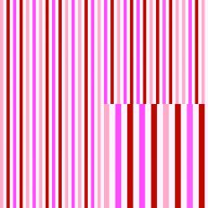 Pink and Red Stripes Pattern