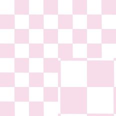Pink and White Checkerboard Pattern