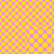Pink lemonade Polka Dots