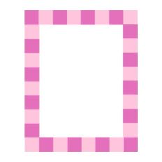 Pink Squares Print and Cut SVG Frame