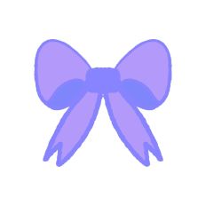 Purple Lavender Puffy Bow Print and Cut SVG