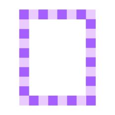 Purple Squares SVG Print and Cut Frame