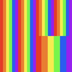 Rainbow Stripes Seamless Pattern