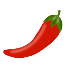 Red Pepper Hand Drawn SVG Print and Cut
