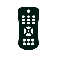 Television Remote Control Die Cut SVG Cut File