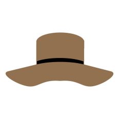 Floppy Hat Layered Cut File Hat SVG
