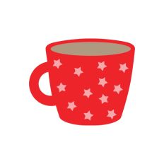 Stars Coffee Cup-Layered
