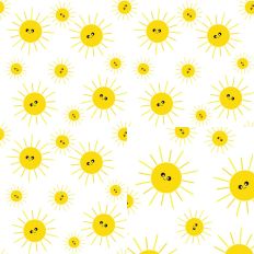 Smiling Sunshine Pattern