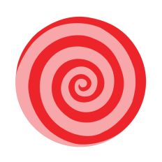 Spiral Peppermint Candy